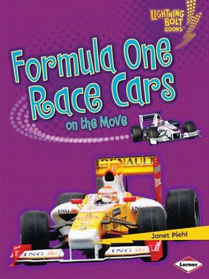 cover image of Formula One Race Cars on the Move